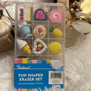 Studioart Fun Shaped Eraser Set